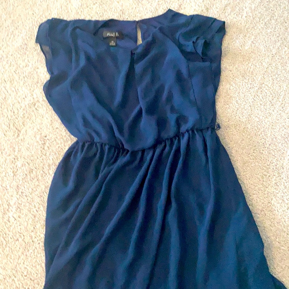 Navy blue dress